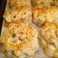 Feta and Green Onion Biscuits